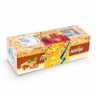 Подарочный набор ореховых и фруктовых паст из 3 вкусов Подарочный набор ореховых и фруктовых паст из 3 вкусов