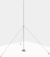 Мачта стальная телескопическая 4м