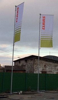 Флагшток уличный стационарный секционный Nordwerk СУПЕР БАННЕР 16 метров Флагшток уличный стационарный секционный Nordwerk СУПЕР БАННЕР 16 метров