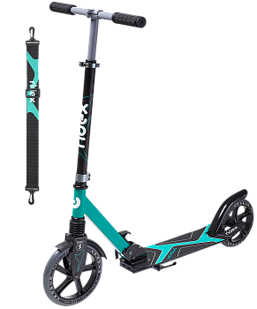 Самокат 2-колесный Versus 230/200 мм, зеленый Самокат 2-колесный Versus 230/200 мм, зеленый