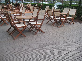 Доска из ДПК шовная 145x25х6000 мм OLYMPIYA двухсторонняя